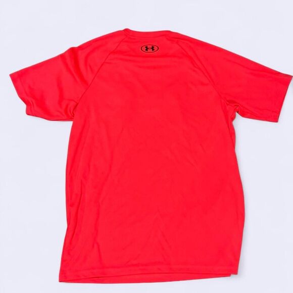 Under-armour Men's Red and Pink T-shirt - Picture 3 of 3